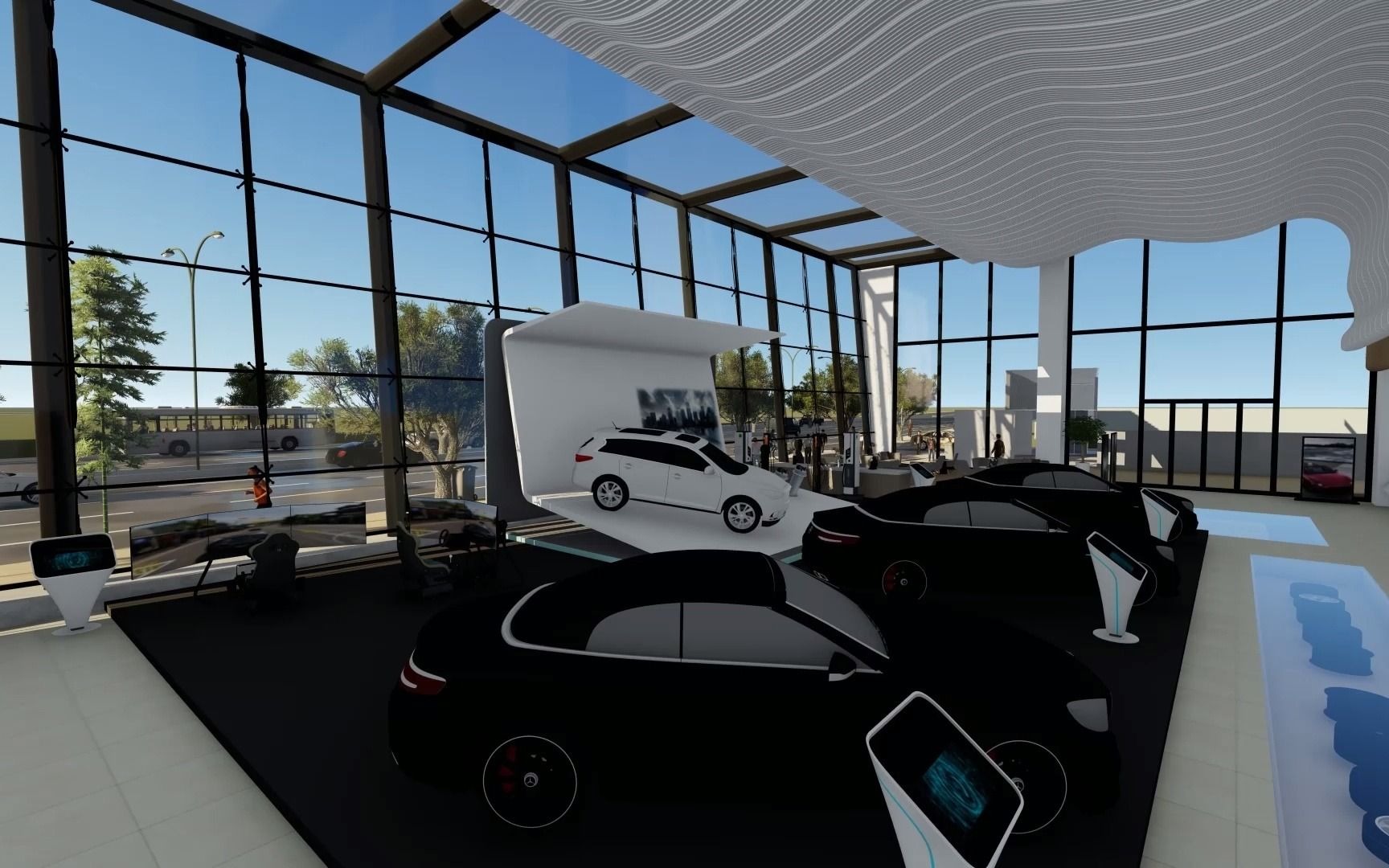 新能源汽车展厅