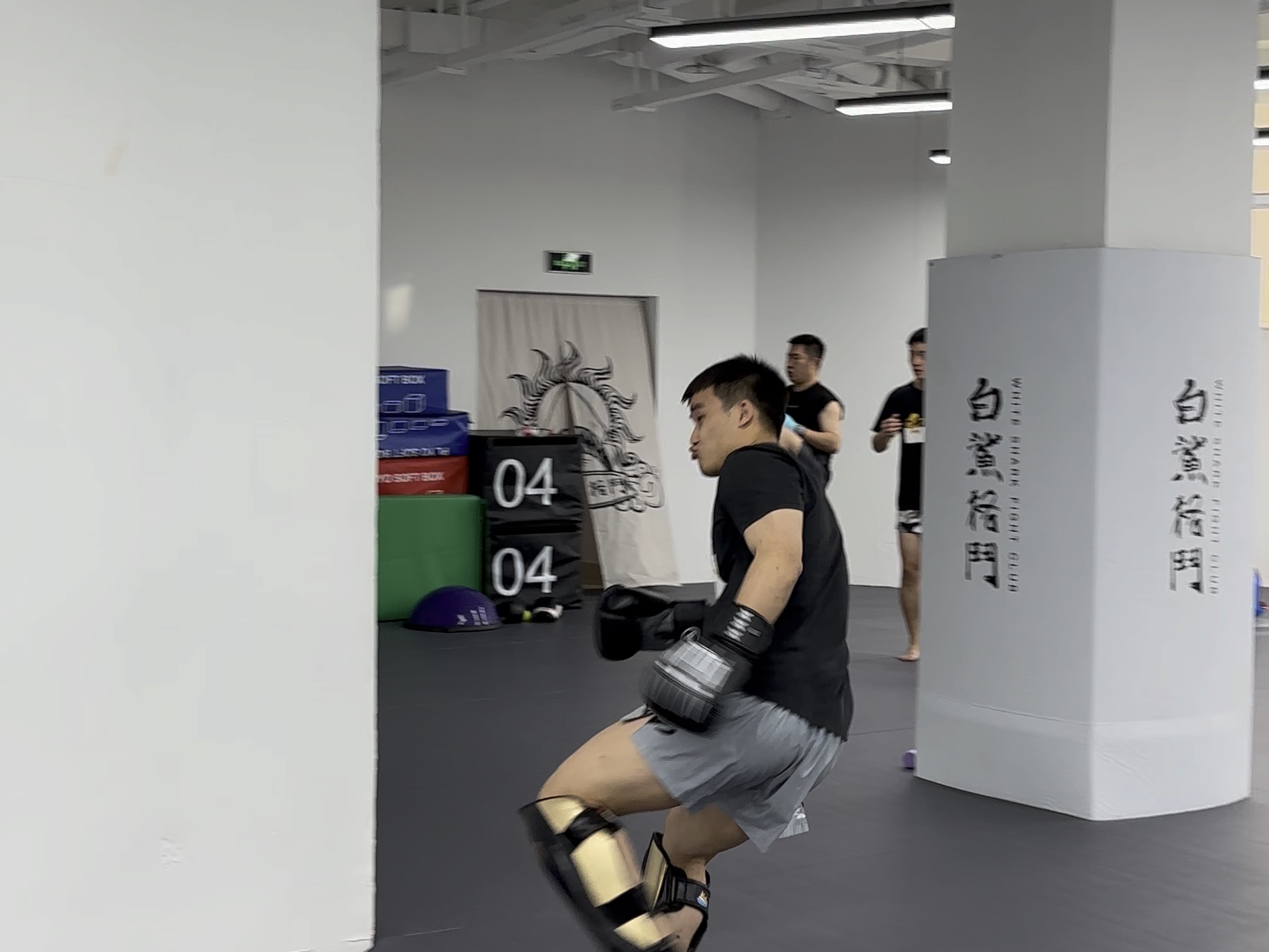 展示一下正蹬的威力