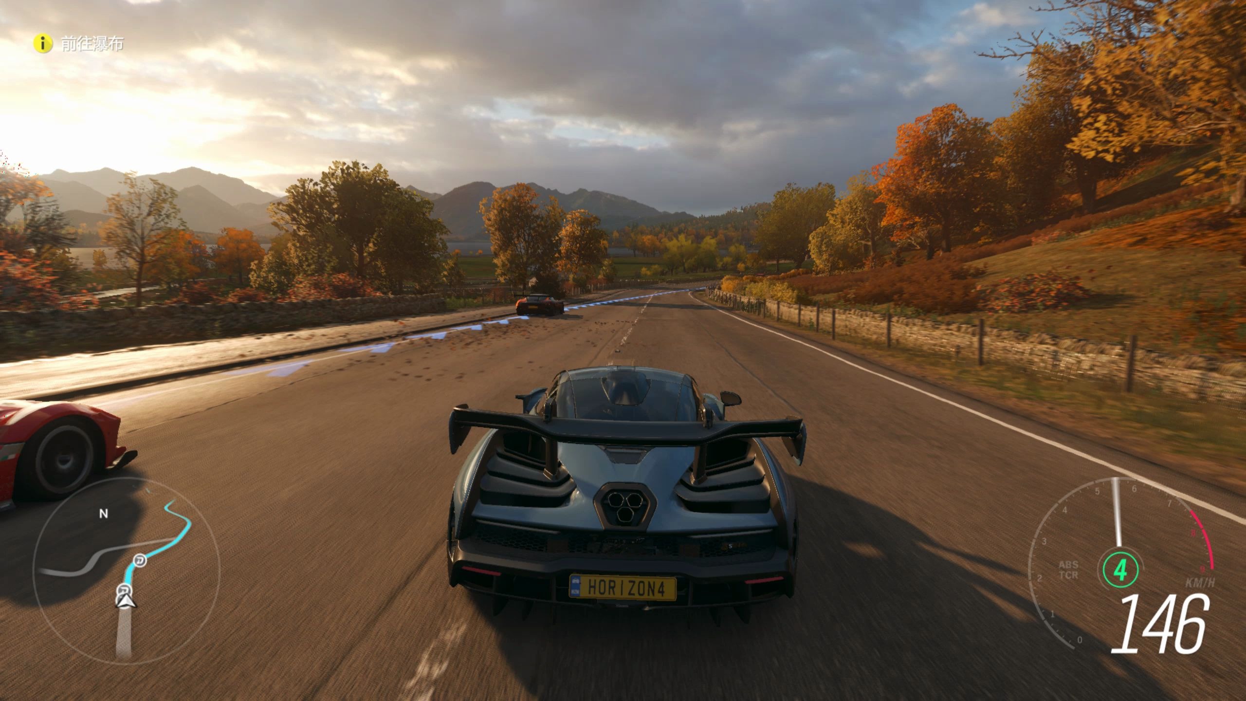 【地平线4】初始游戏 一起看风景 r7000p测试