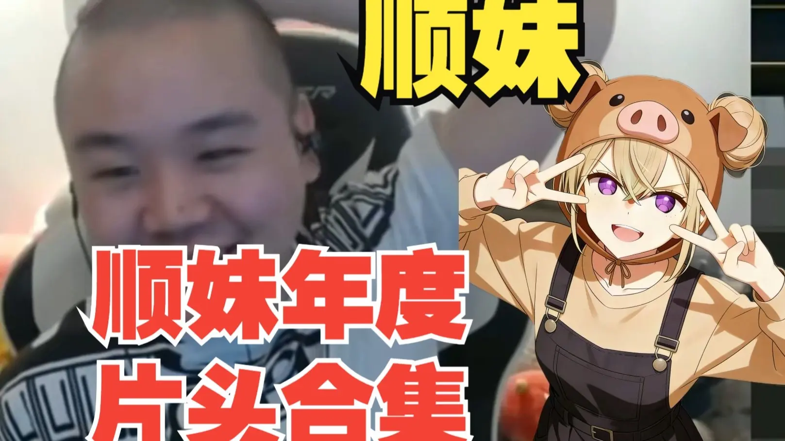 【张顺飞】顺妹年度片头合集_游戏热门视频