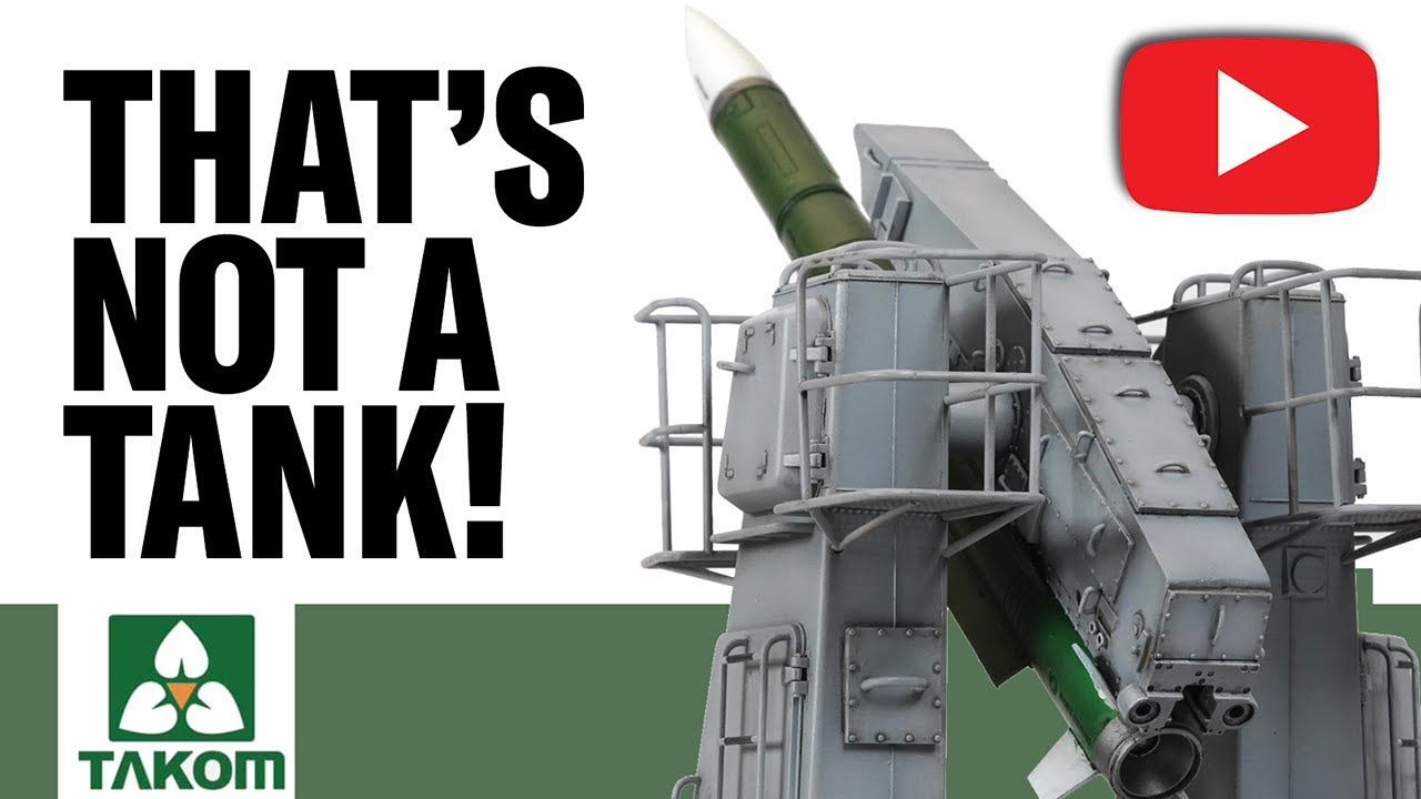 三花 1/35 俄罗斯海军sa-n-7舰载防空导弹模型制作