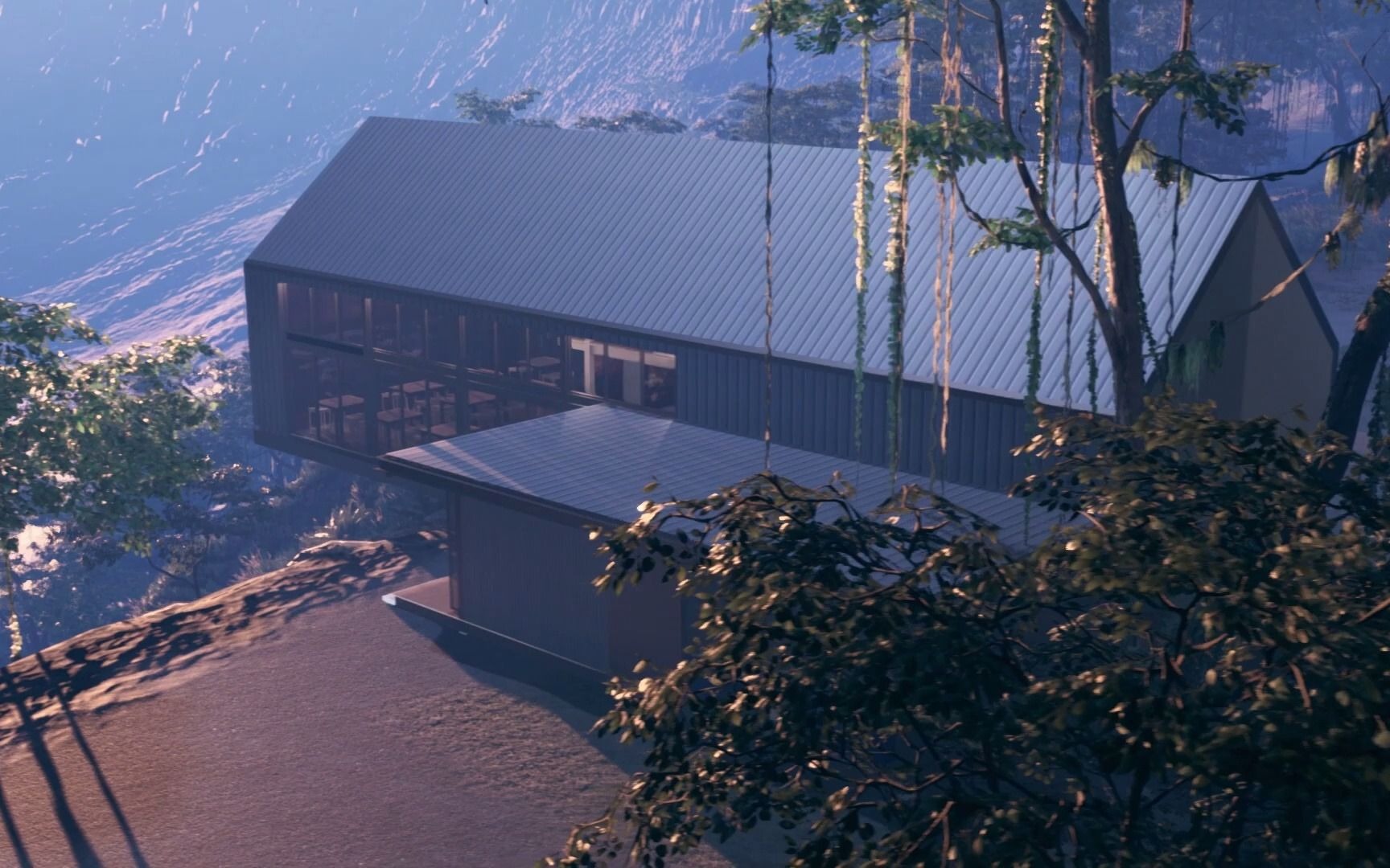 ue4-逼真的室外景观