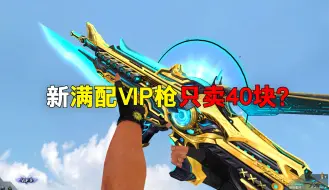 Download Video: 只需要40块就能拿下全新满配VIP武器的？而且它还拥有传说级武器才有“三连击”功能？这好像也太......