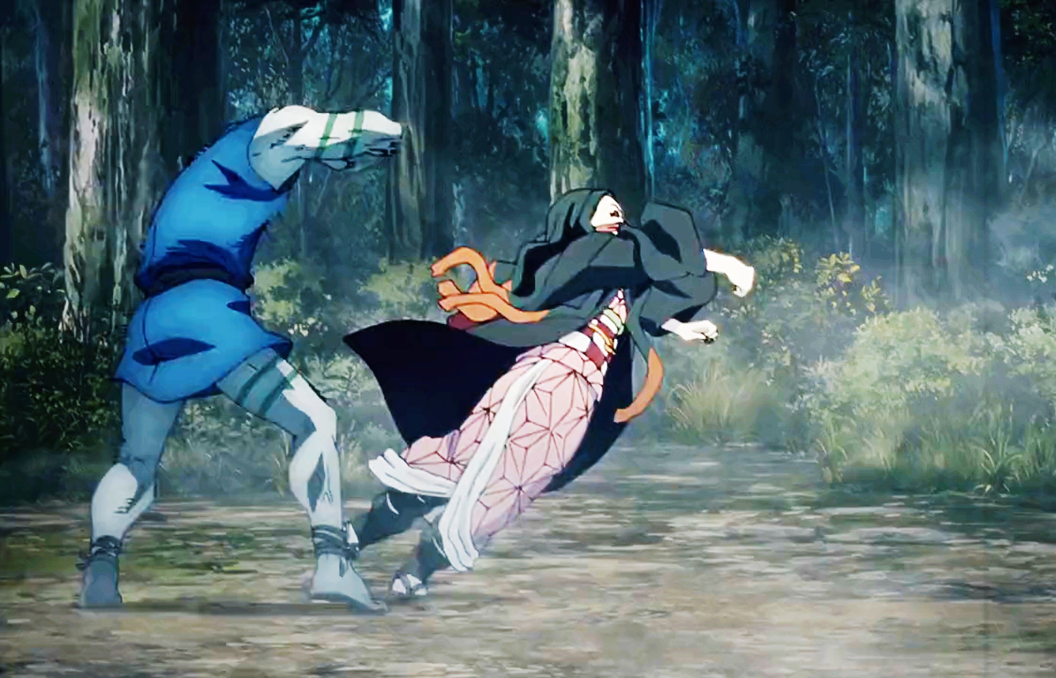 "宠妹狂魔炭治郎!