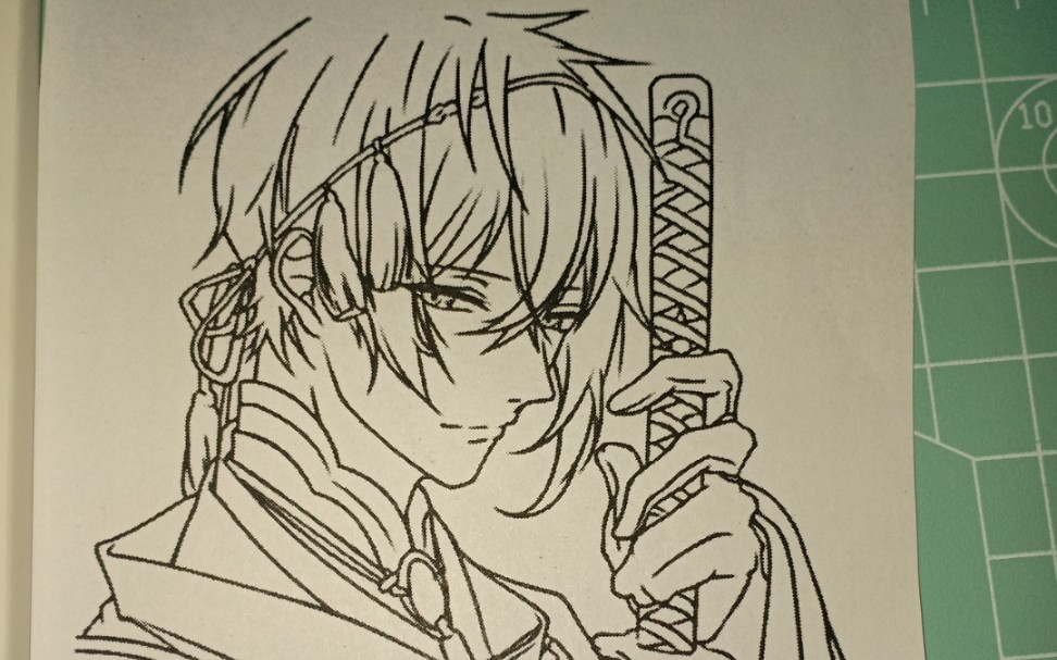 【橡皮章】三日月宗近,爷爷美颜盛世!