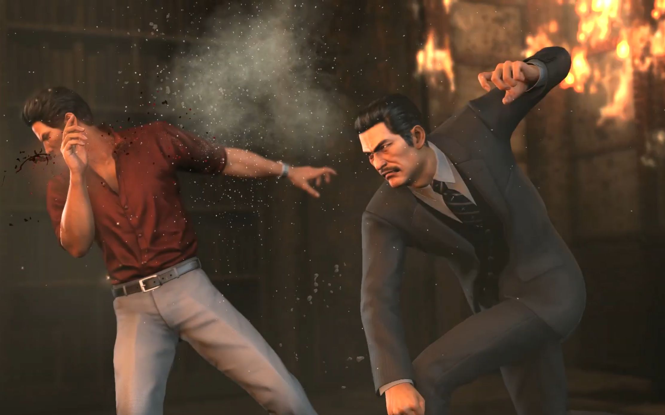 【如龙】 父慈子孝( 风间vs桐生)