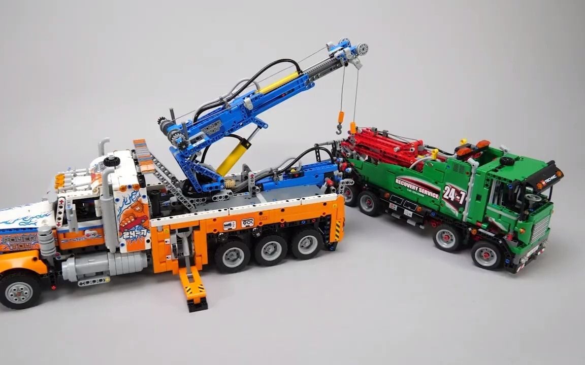 乐高科技 重型拖车 42128 深入评测