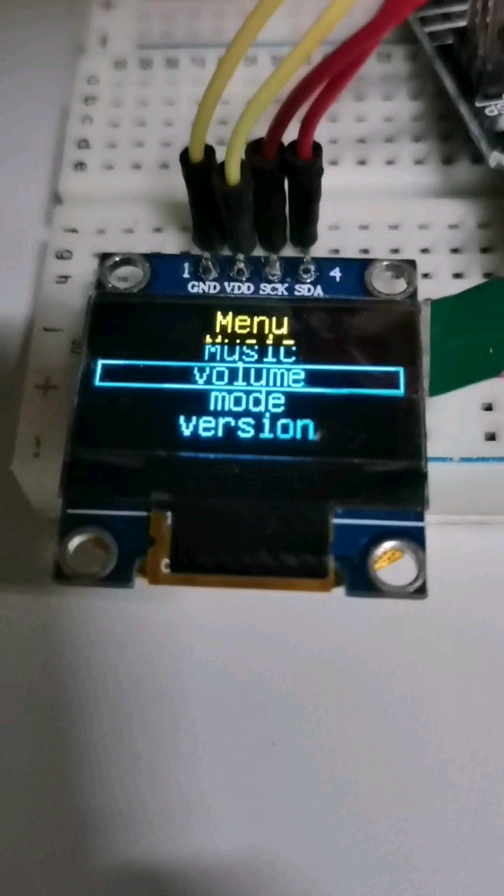 【电子设计】arduino驱动iic12864,菜单设计哔哩哔哩bilibili