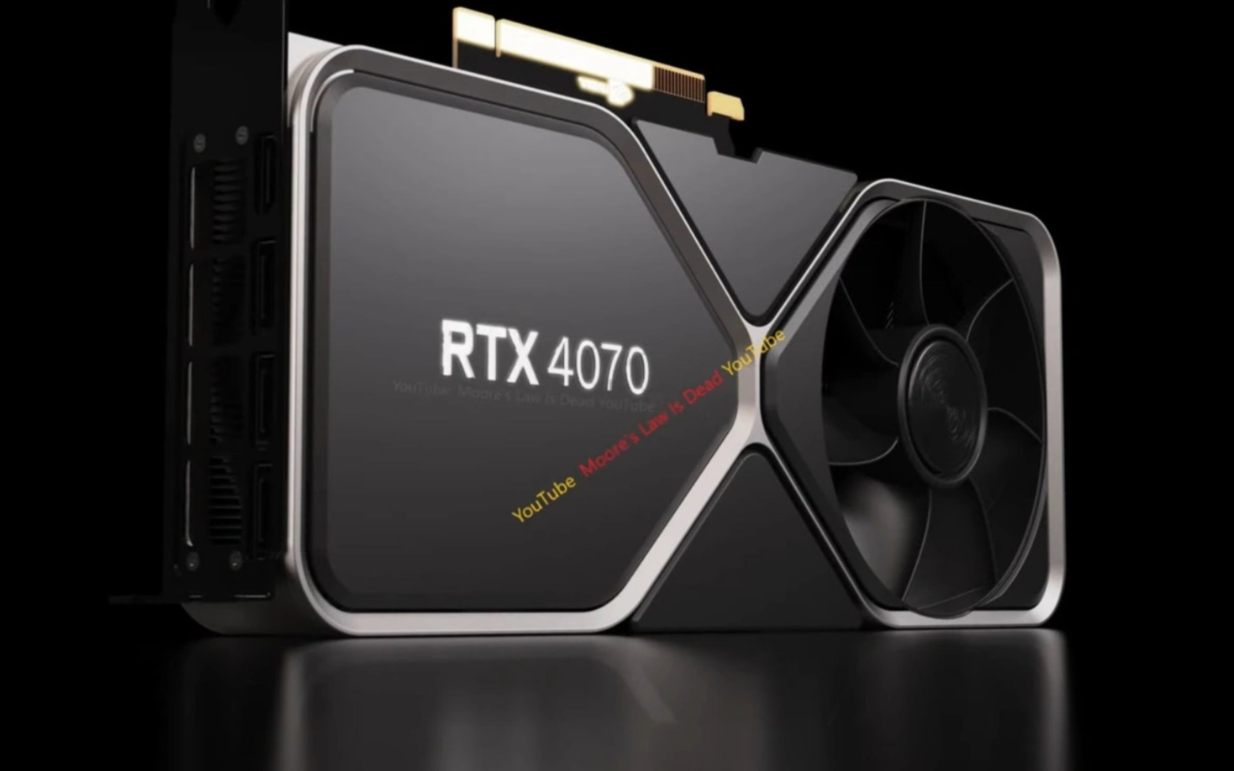 英伟达 rtx 4070 公版显卡渲染图曝光:两槽厚,风扇更大