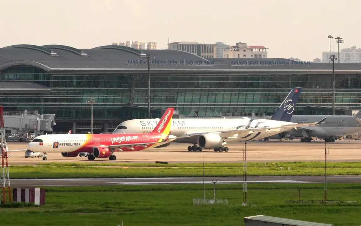 【4k】胡志明西贡机场客机合辑 |sgn