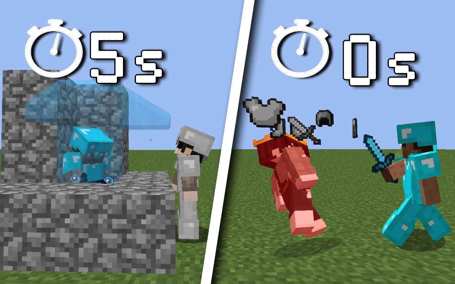 我在mc做了一件非常愚蠢的事情uhc我的世界