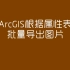 利用ArcGIS根据属性表字段批量导出图片