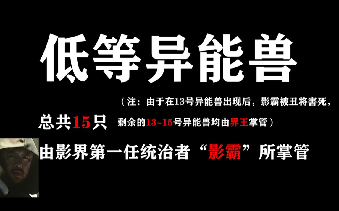 铠甲勇士55只异能兽详细介绍影霸篇