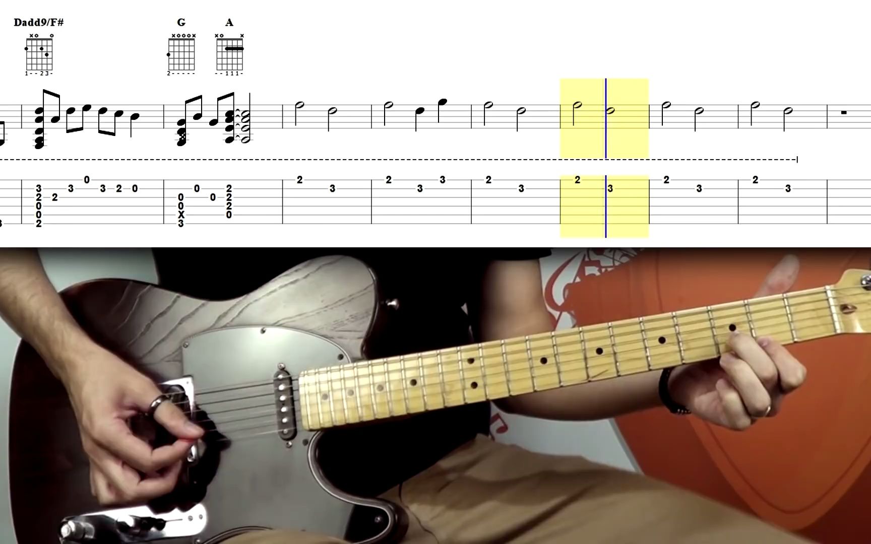 [图]COVER & TAB Under Pressure (Guitar Cover with Tabs)