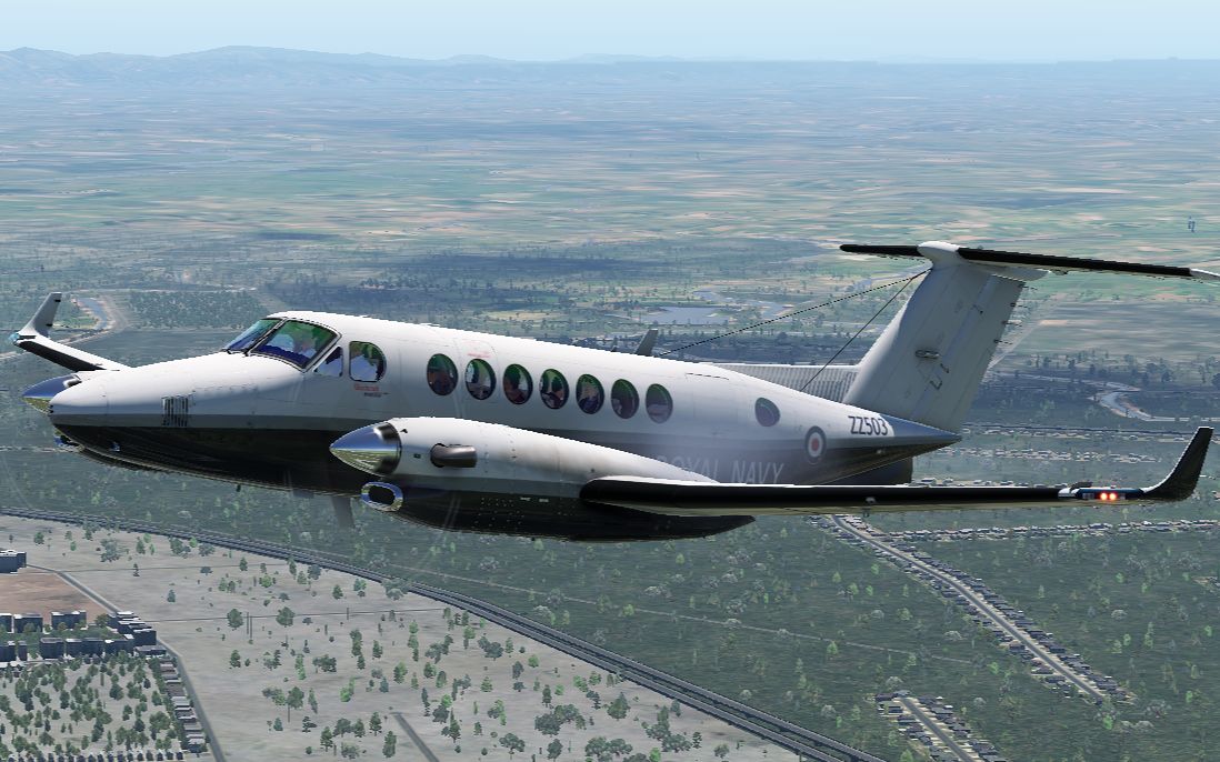 【xplane11】airfoillab king air 350冷舱和起飞_哔哩哔哩bilibili