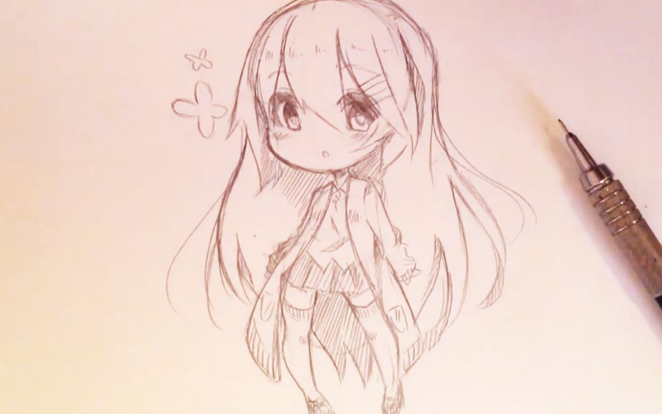 看似简单易学的画风可我怎么画不粗来