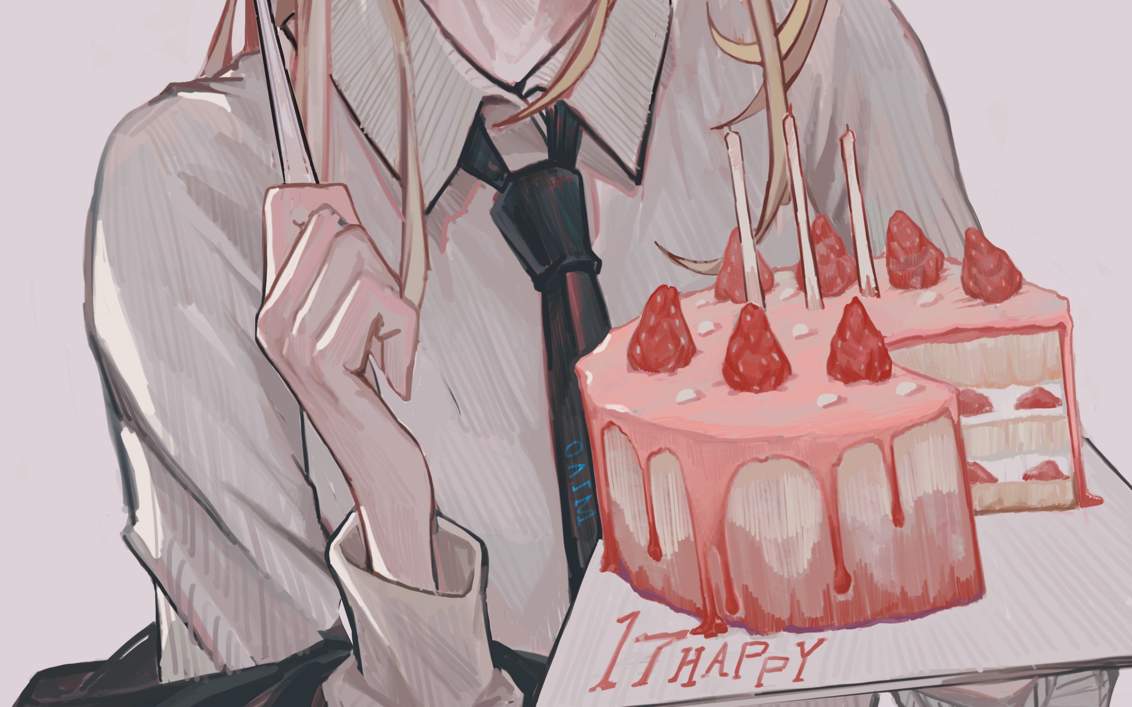 【米aoao】【procreate】电锯人 / 生日快乐98电次969696