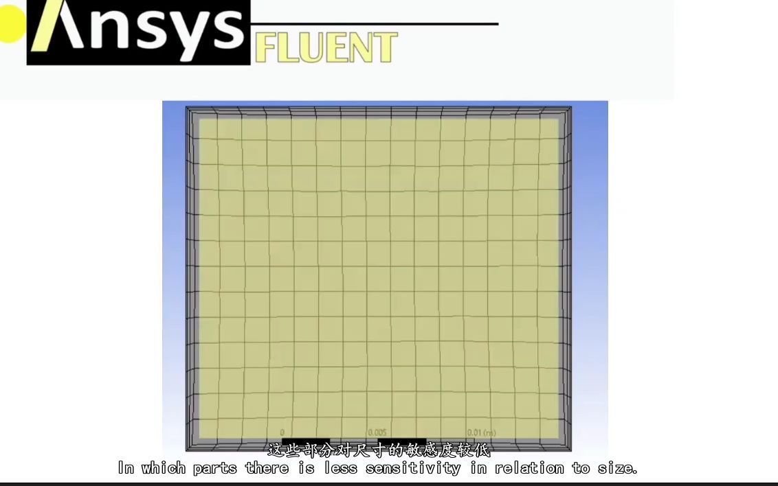 ANSYS mesh13 网格尺寸的调整哔哩哔哩bilibili