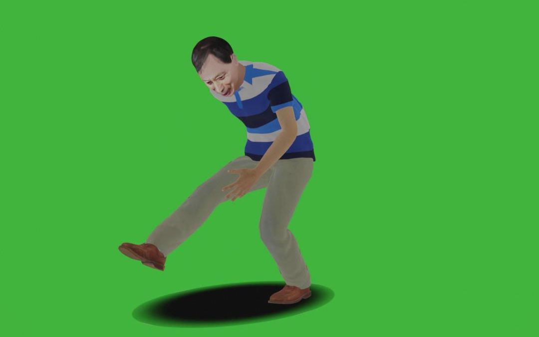 鬼畜素材马保国蹲踢3