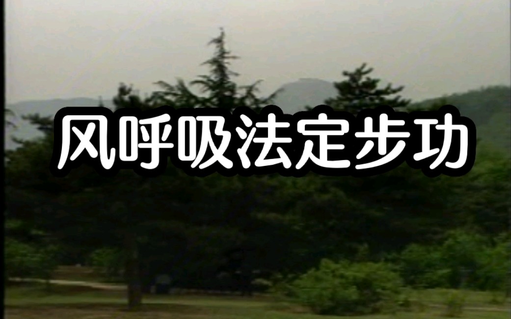 郭林新气功(三)风呼吸法定步功#李平演示#国家体育总局审定(1998版共十集)哔哩哔哩bilibili