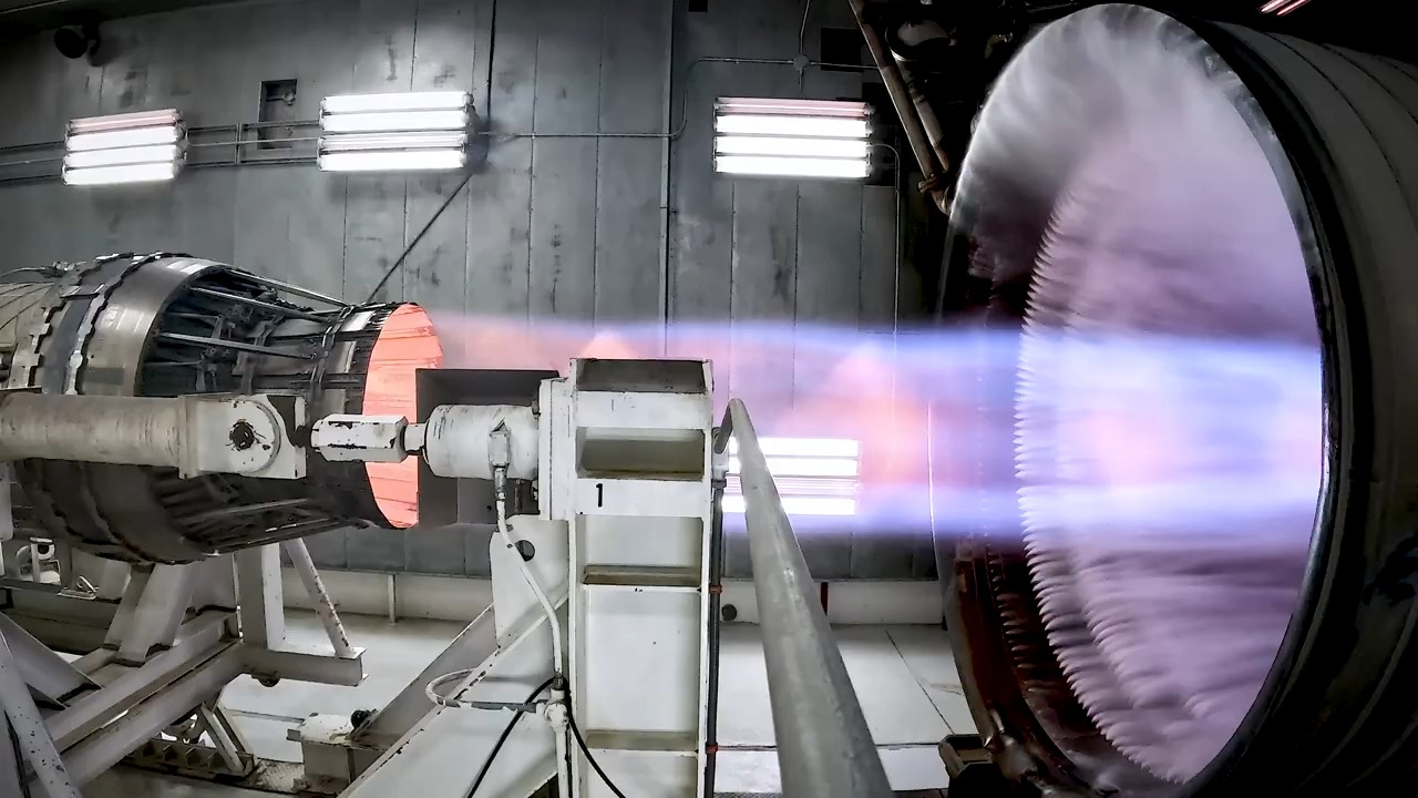 【爆燃】hermeus f100 发动机测试