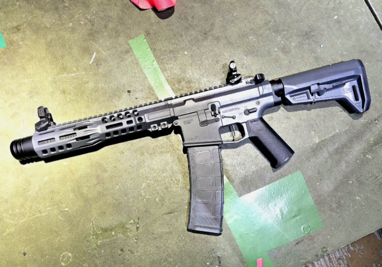 【wargame合法场地】精击5代slr b56轻改成品下场测试速通