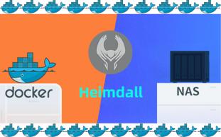 群晖NAS用docker搭建heimdall导航页哔哩哔哩bilibili