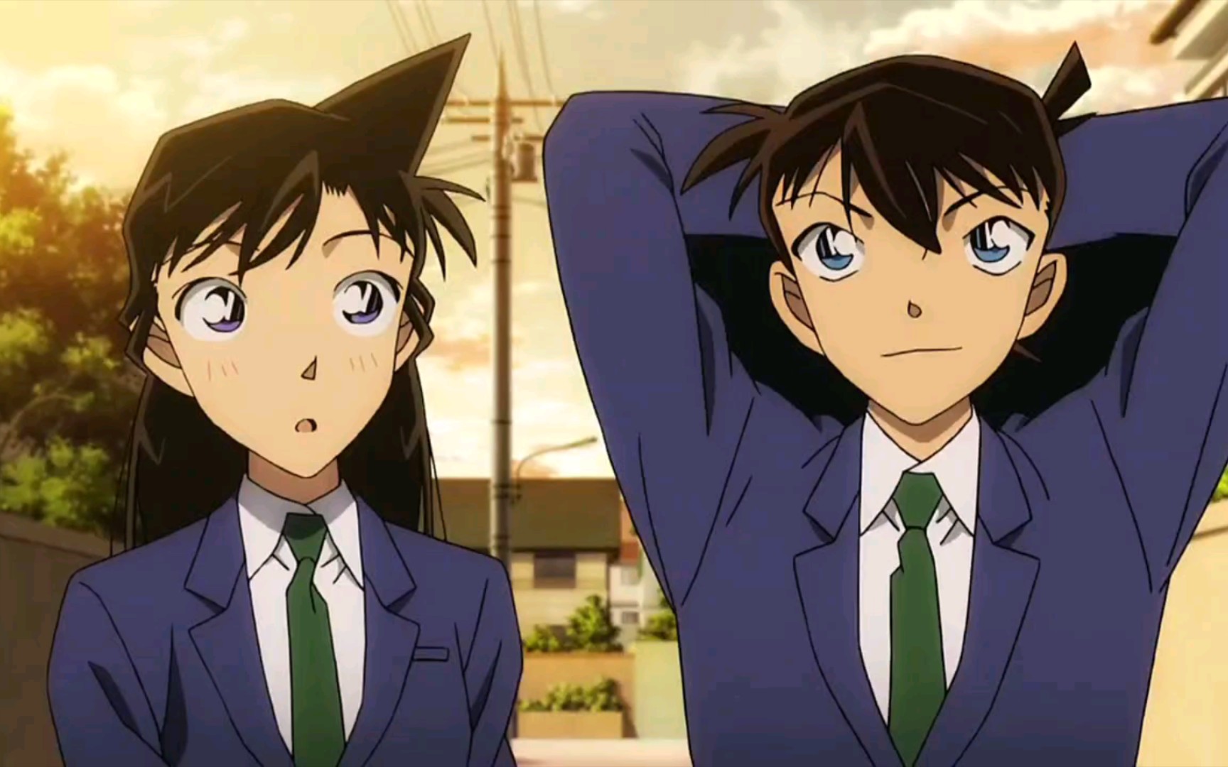 【新兰永恒】名场面:干嘛一直盯着人家的脸看,还不赶快确定正在的女友