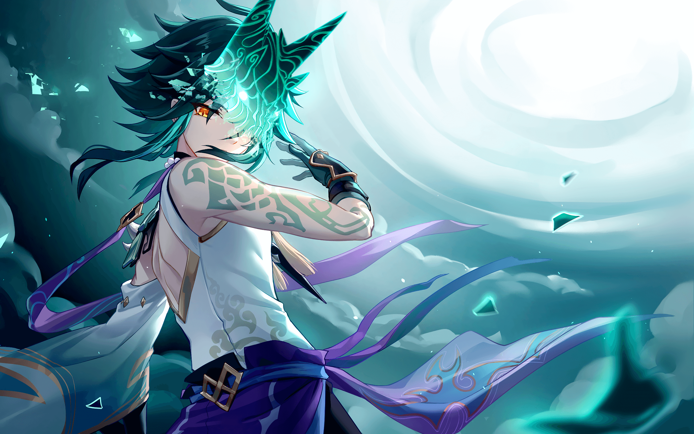 【原神整活】我的魈为啥是火元素的啊