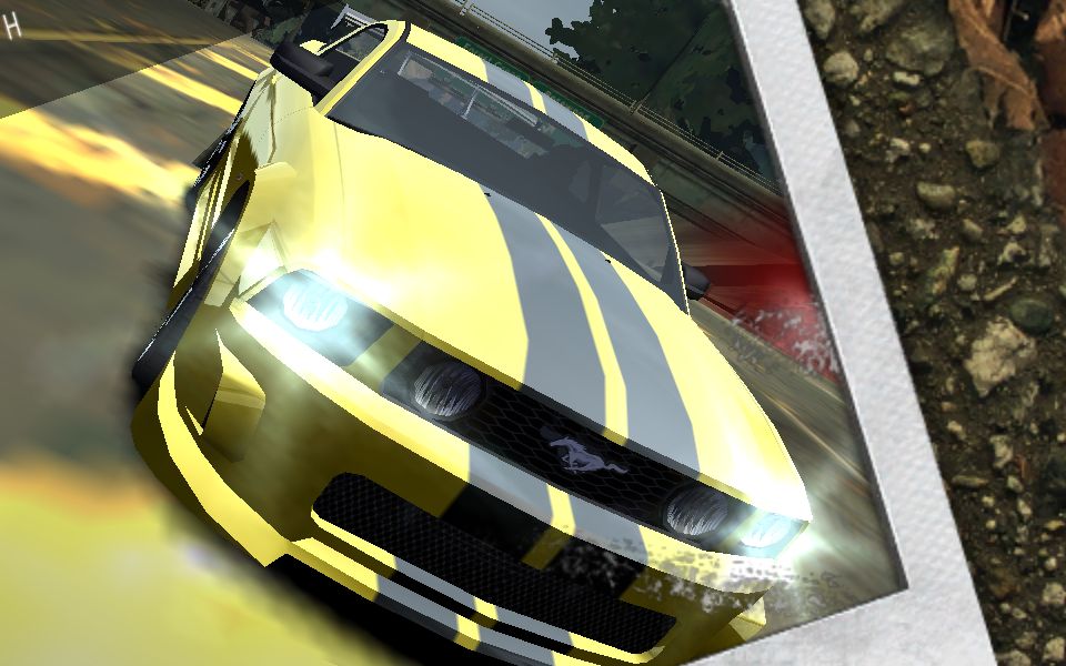 极品飞车9------福特野马第一人称逮虾户漂移(大黄蜂配色233666)_哔哩