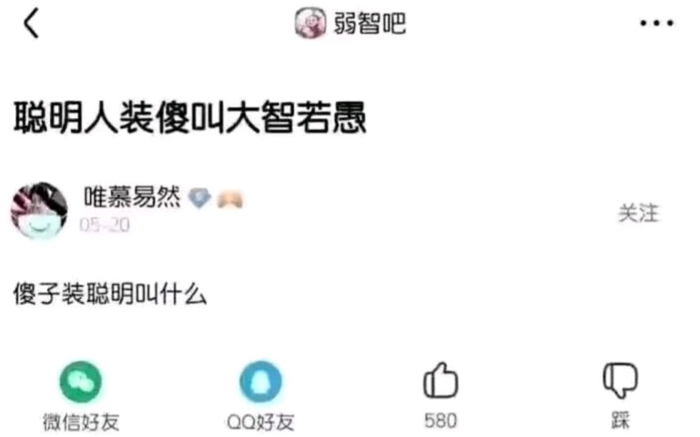 你们管傻子装聪明的人叫什么?……“爆笑沙雕图片”哔哩哔哩bilibili