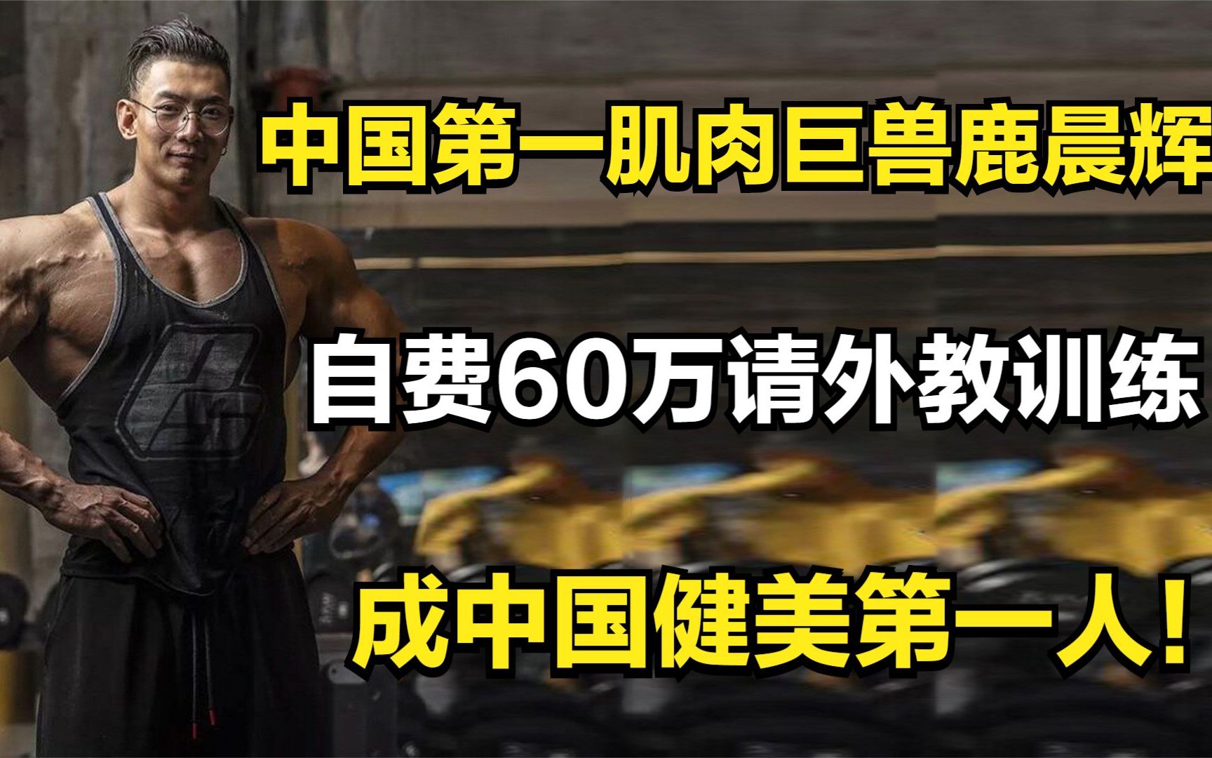 中国第一肌肉巨兽鹿晨辉:自费60万请外教训练,成中国健美第一人哔哩哔哩bilibili