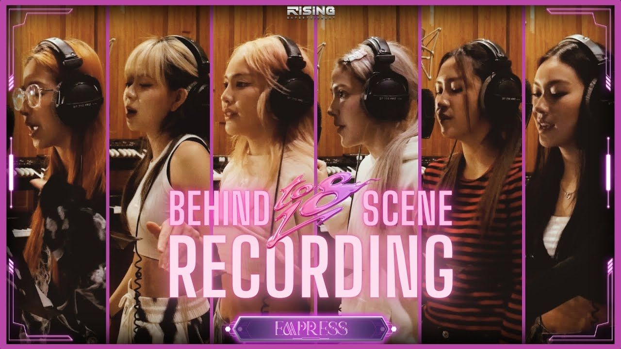 【EMPRESS】泰国女团 Behind The Scenes《 Too L8 》Recording哔哩哔哩bilibili