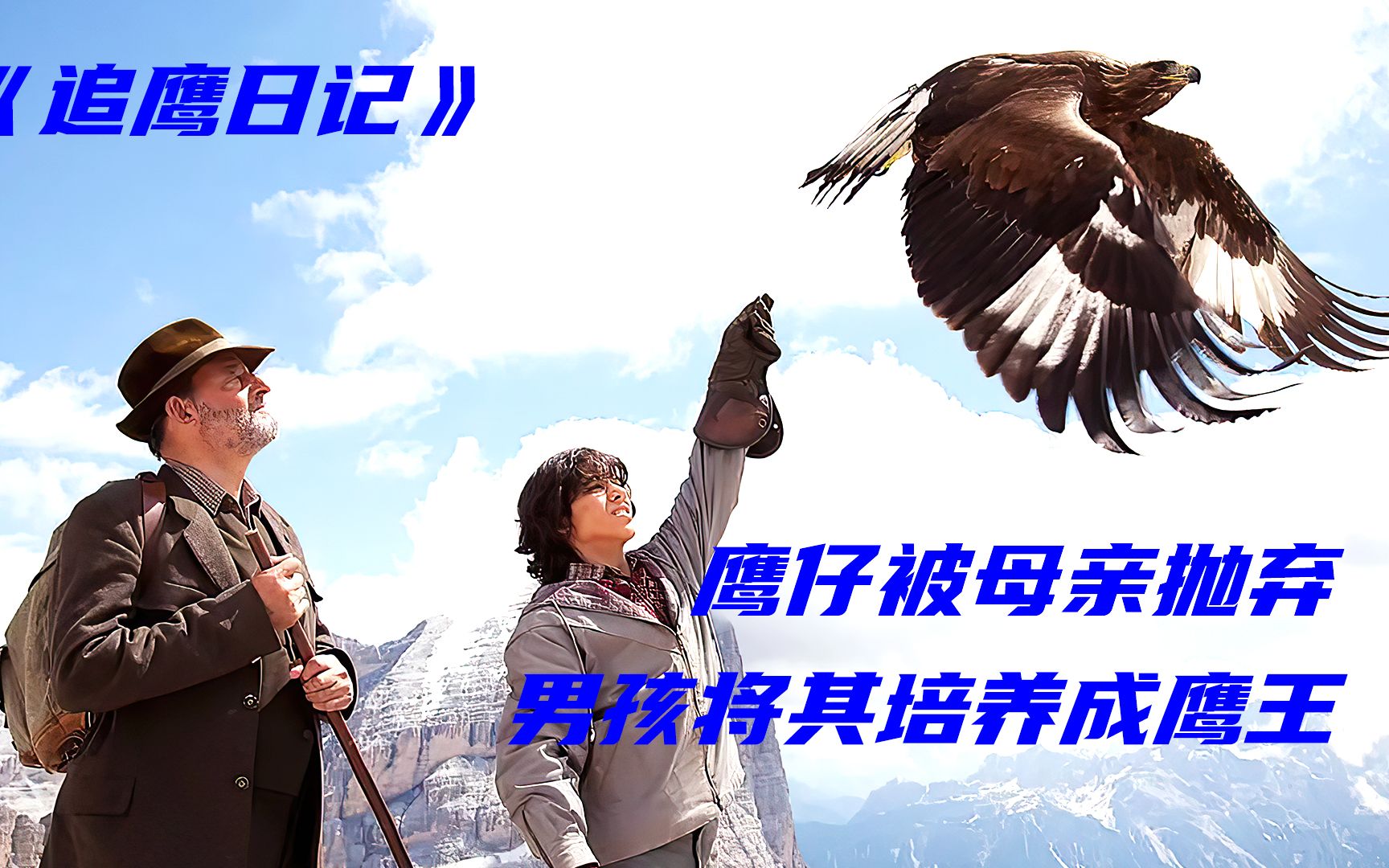 小鹰被母亲抛弃 男孩捡到将它培养成鹰王 温情冒险片《追鹰日记》