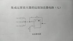 运算放大器学习之加法运算器(七)哔哩哔哩bilibili