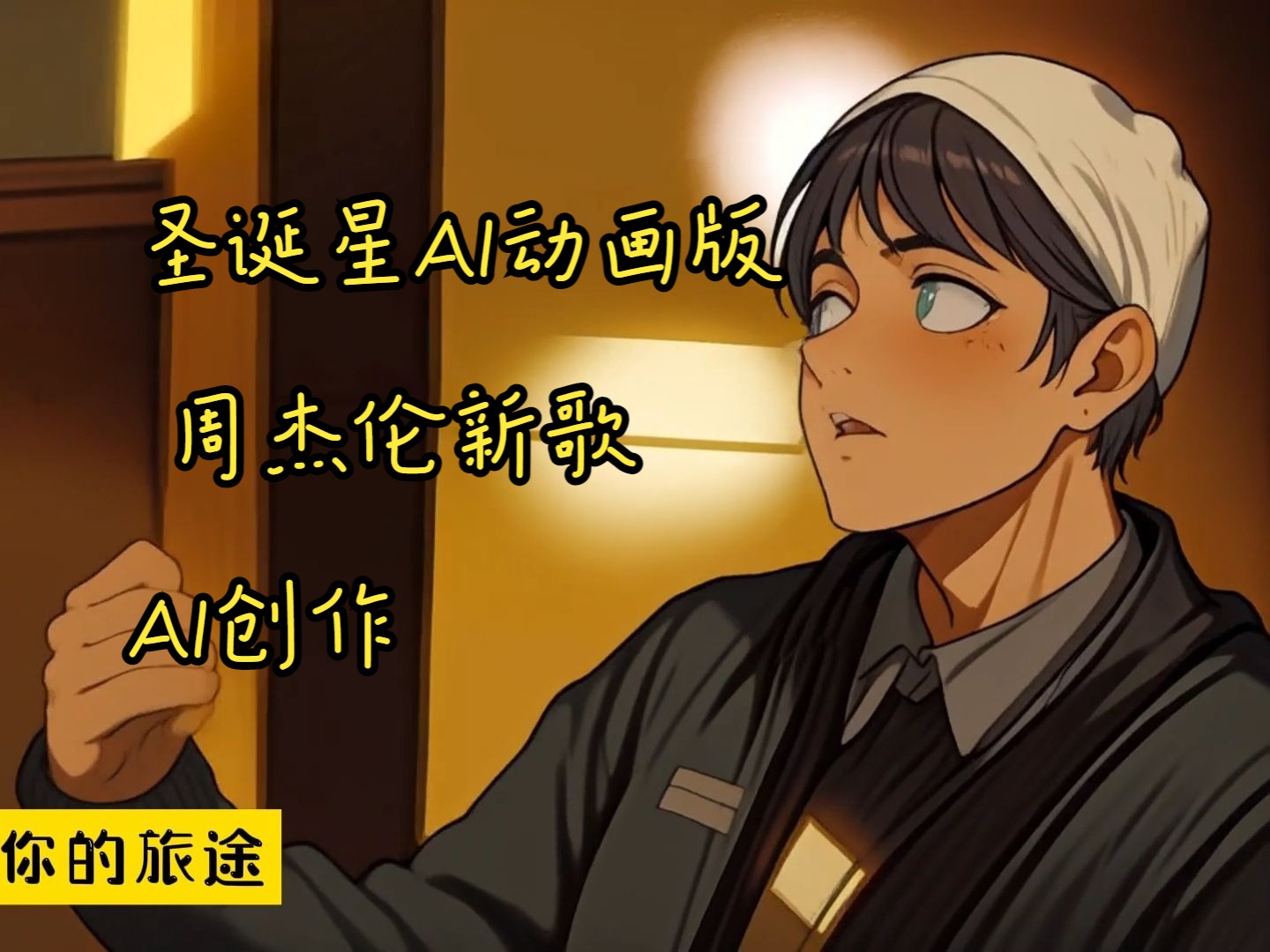 圣诞星ai动画版=周杰伦新歌-ai狂画师-ai狂画师-哔哩哔哩视频