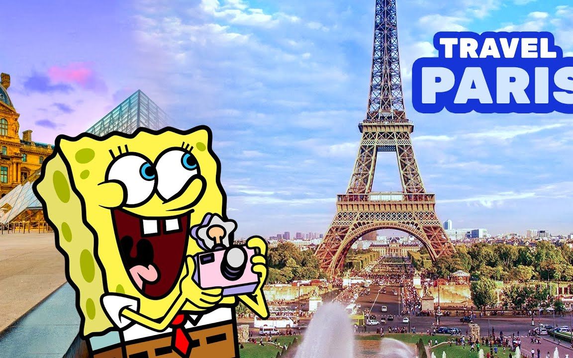 海绵宝宝旅行的十件趣事,现实生活中的海绵宝宝趣味动画!