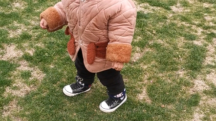 刚会走路的小宝宝