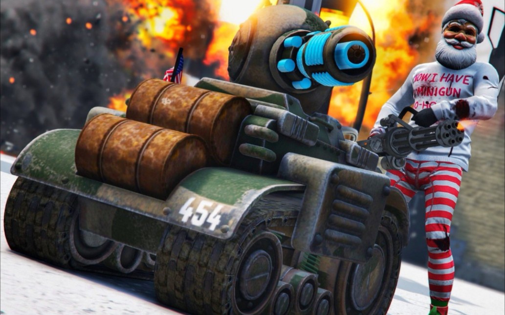 gta5rc坦克最详细测评包含外观改装实战