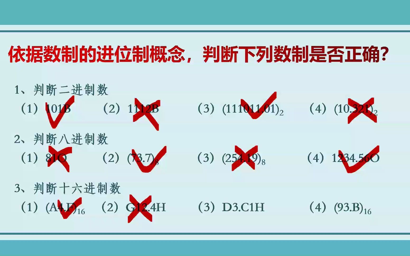 2 计算机中常用的进制数哔哩哔哩bilibili