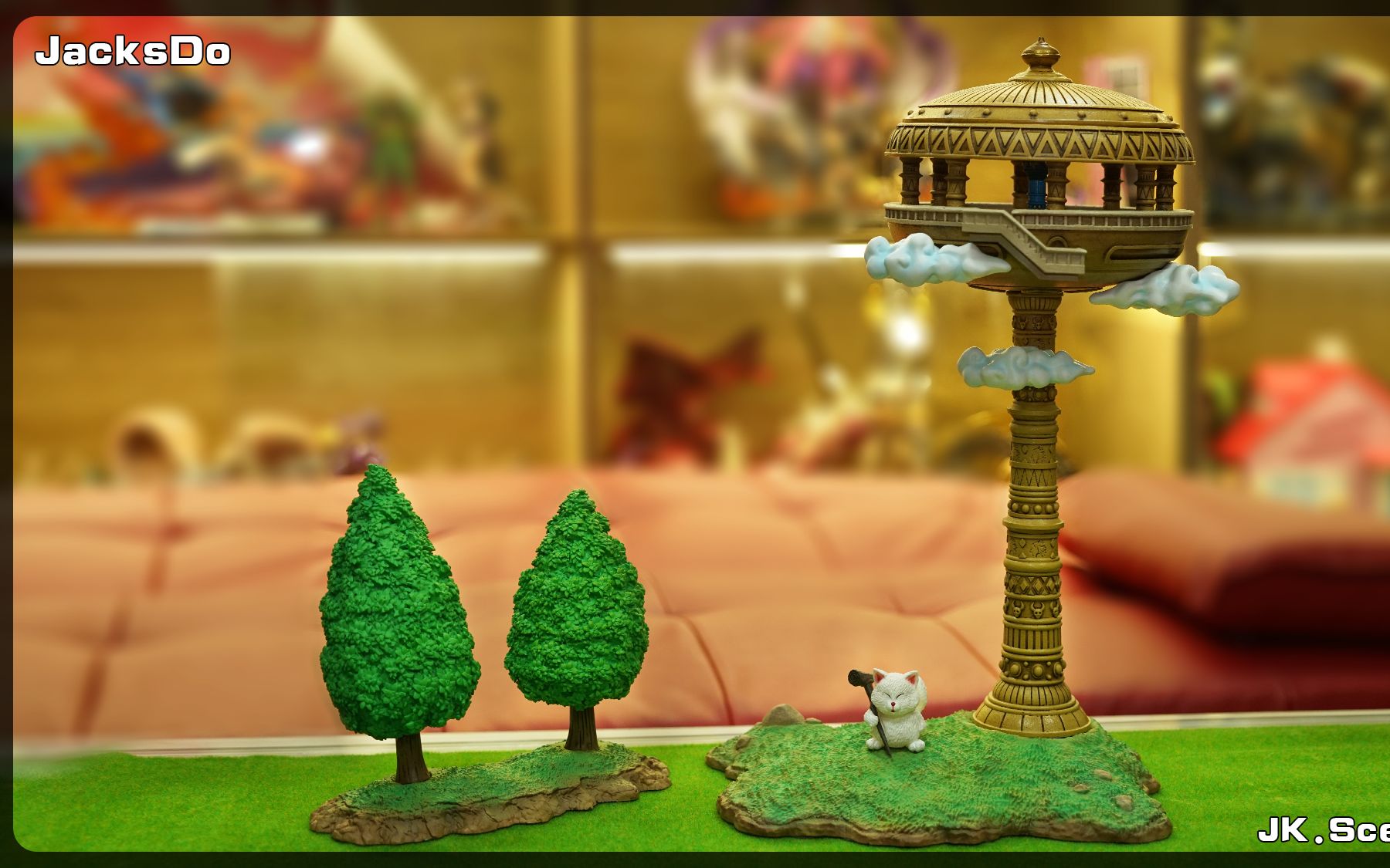 【开箱视频】jacksdo 卡林塔和猫仙人 树脂场景_哔哩哔哩 (゜-゜)つロ