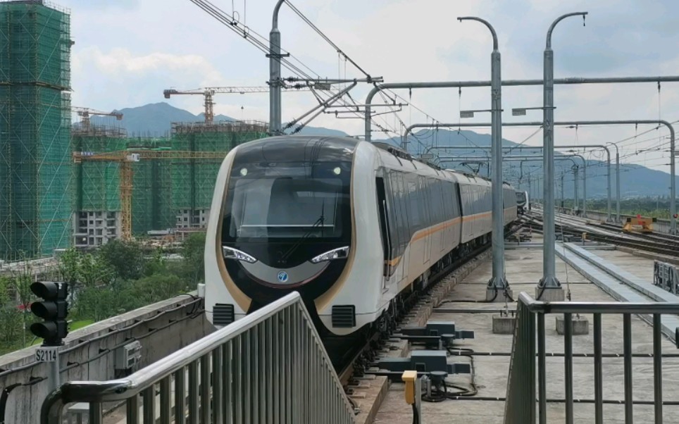 【宁波地铁3号线/宁奉线】0322#进金海路站 大通桥站方向