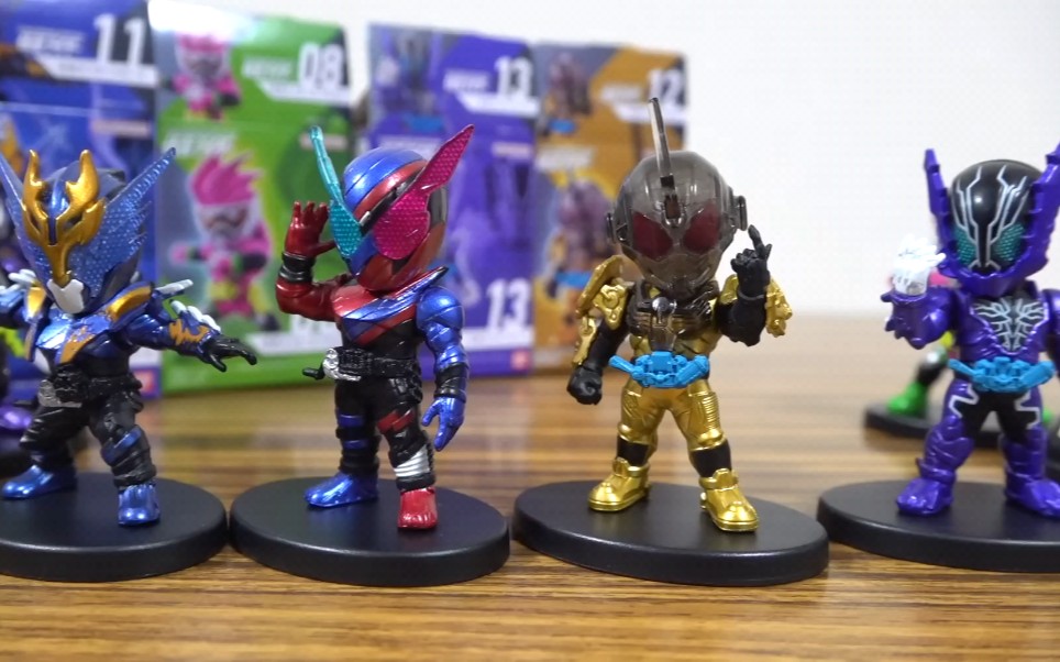 [新q版食玩第2弹]万代1月 食玩converge motion 假面骑士2 玩家实物