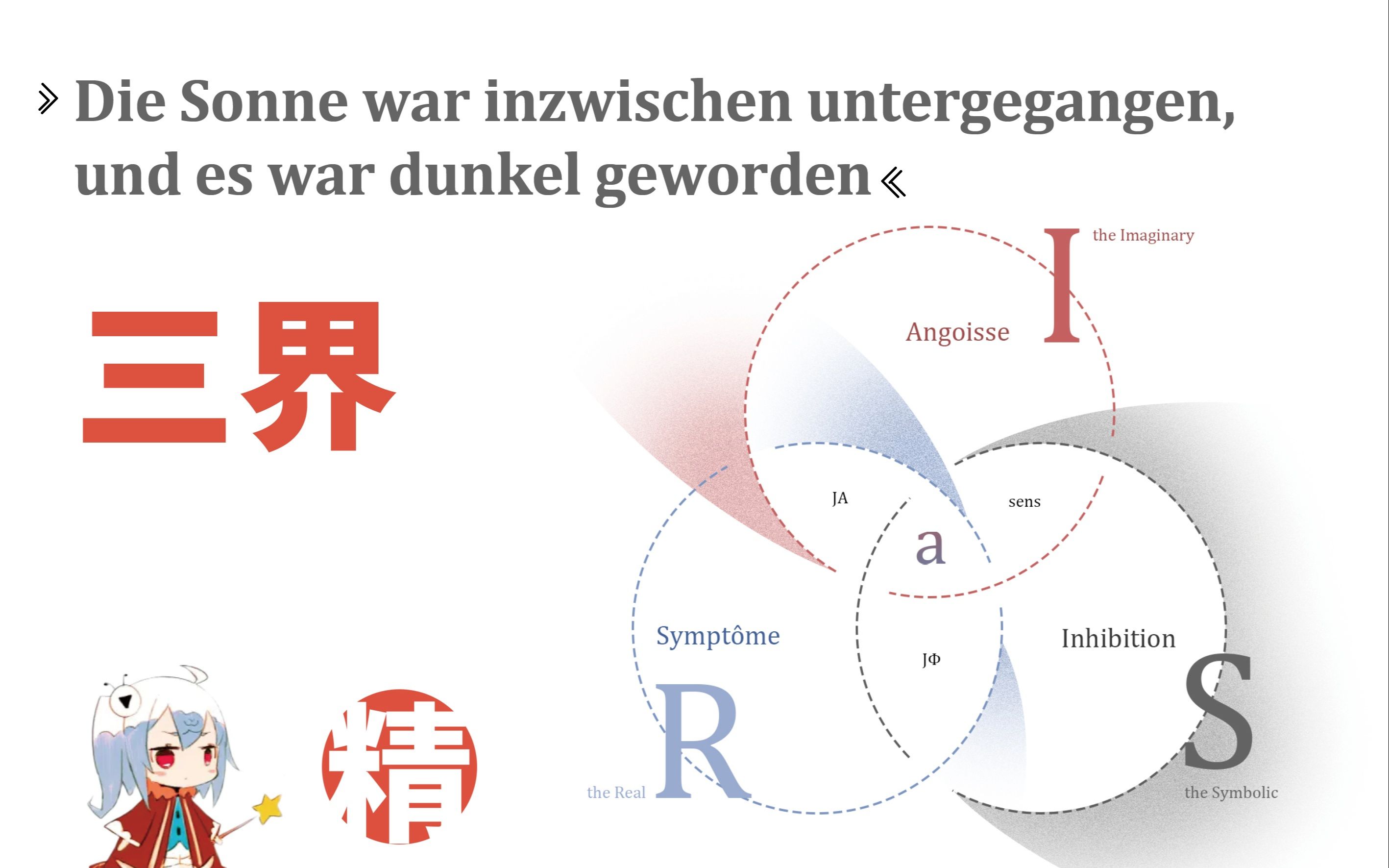 [图]【精神分析】能指2:拉康的三界说（超级干的干货，前面内容的总结）