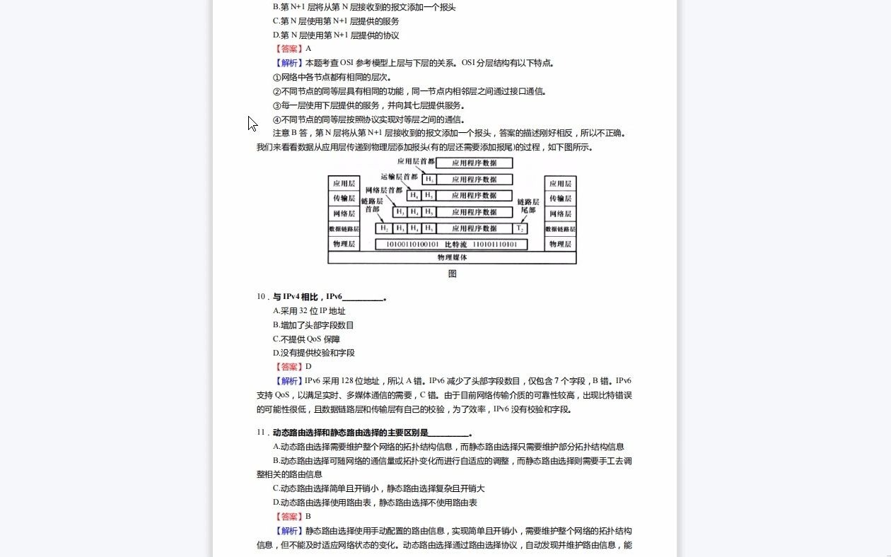 C460012【基础】2024年上海财经大学0835Z4金融领域软件工程《408计算机学科专业基础之计算机网络》考研基础训练585题(选择+填空+综合题)资料复...