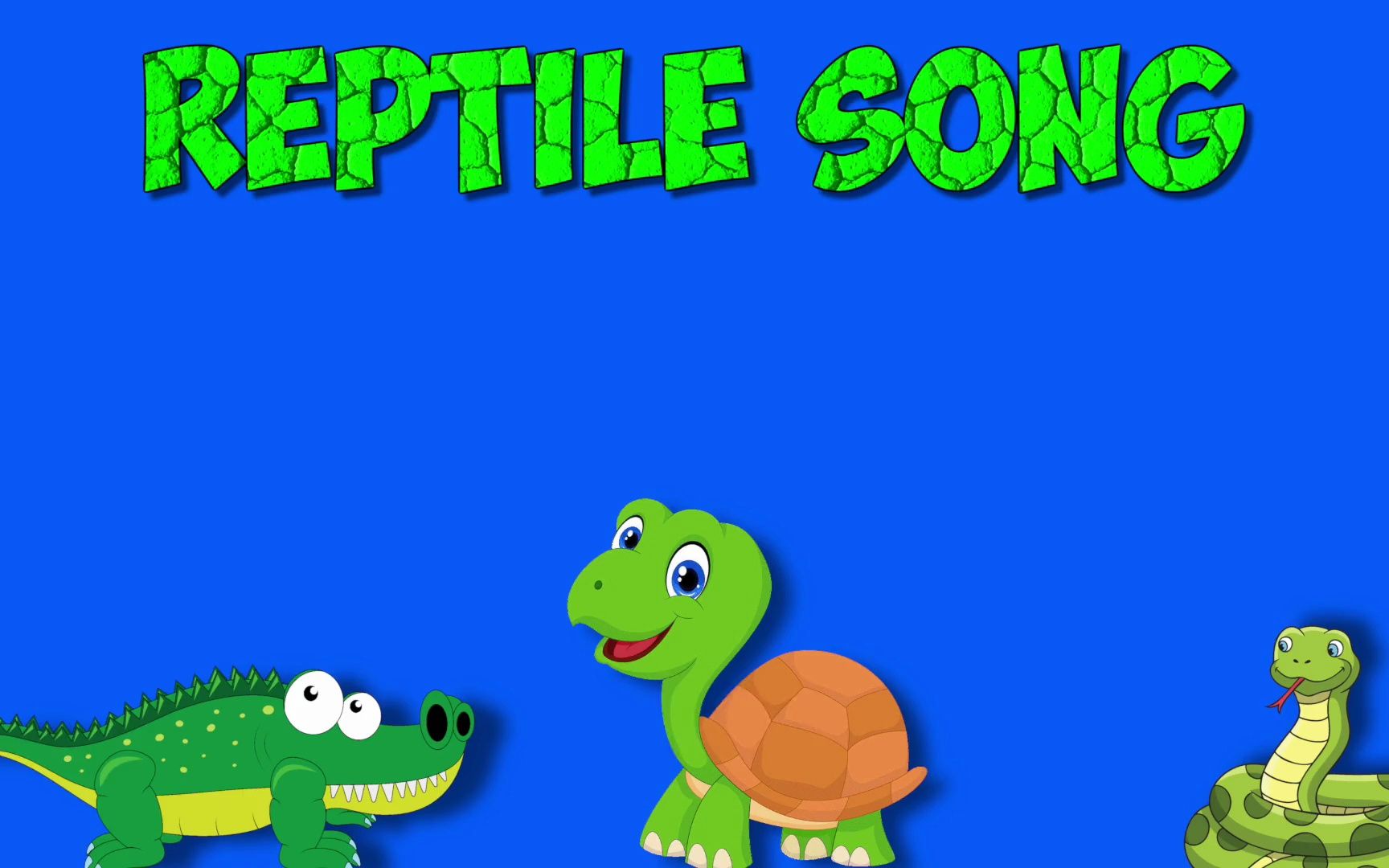 科普英语儿歌 爬行动物歌 Reptile Song哔哩哔哩bilibili