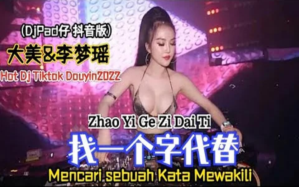 [图]大美&李梦瑶 - Zhao Yi Ge Zi Dai Ti 找一个字代替【Mencari sebuah Kata Mewakili】 (DjPad仔 抖音版)