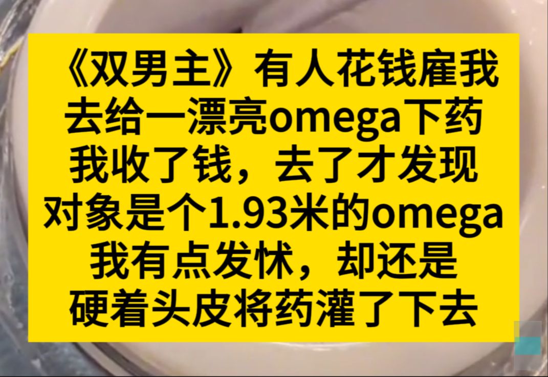 原耽推文 有人花钱雇我,去给以漂亮omega下药,我去一看,对方一米九三……哔哩哔哩bilibili