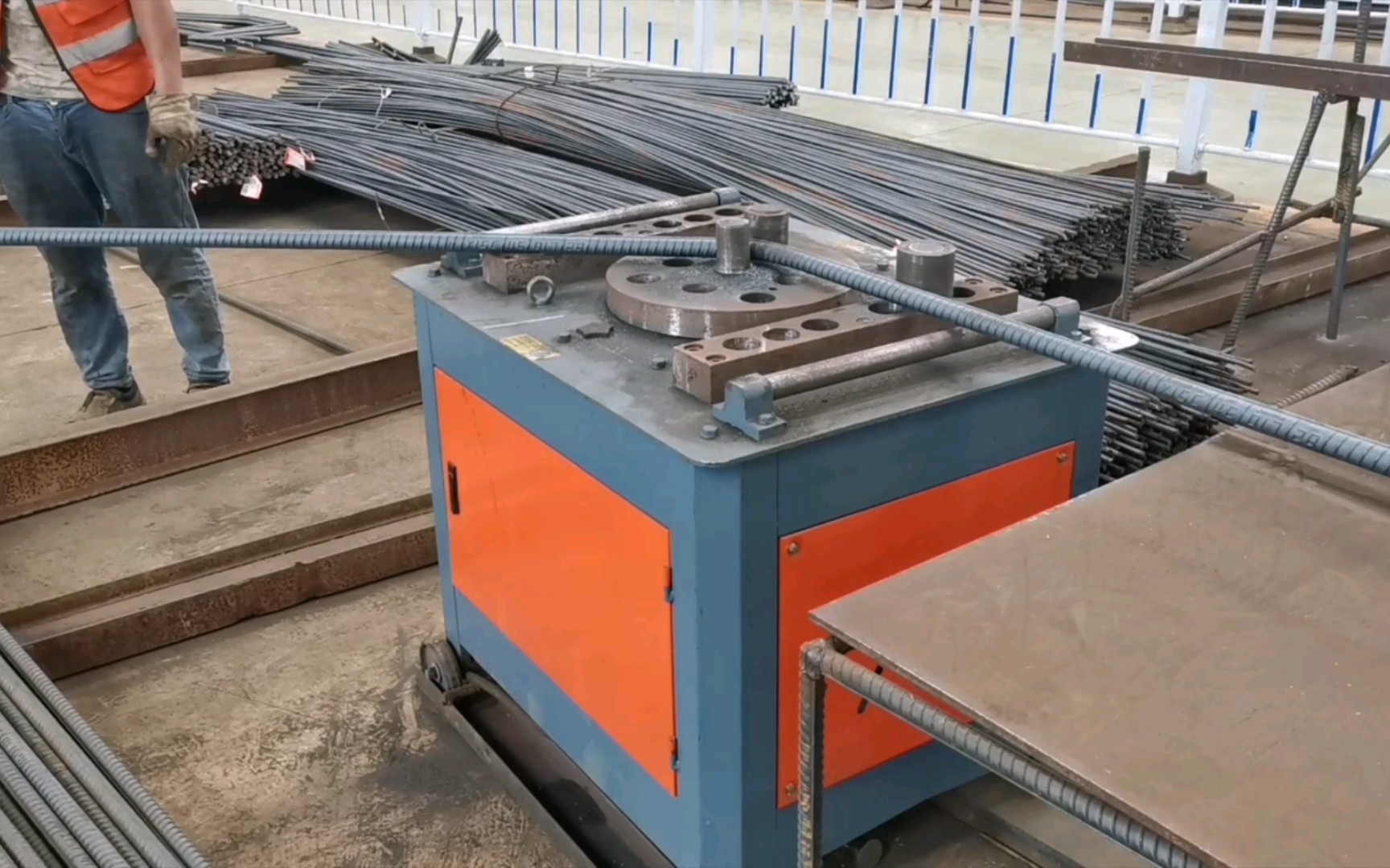 桥梁钢筋折弯#钢筋下料