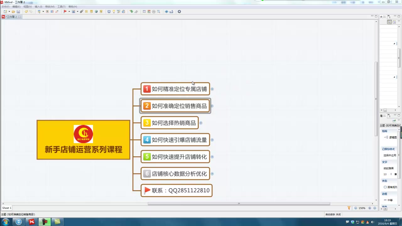 淘寶培訓運營教程全集 新手店鋪運營系列課程 (二)如何準確定位銷售